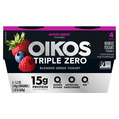 heb triple zero yogurt.